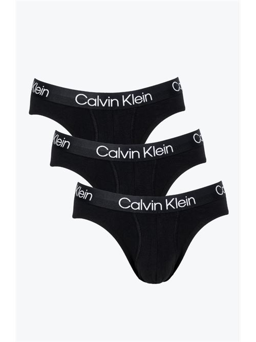 hip brief 3pk CALVIN KLEIN UNDERWEAR | 000NB2969A7V1